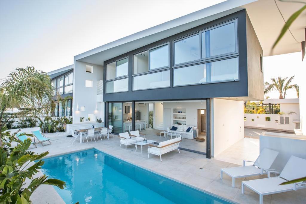 The White H Villa, Protaras, Fresh And Peaceful 帕拉利米尼 外观 照片